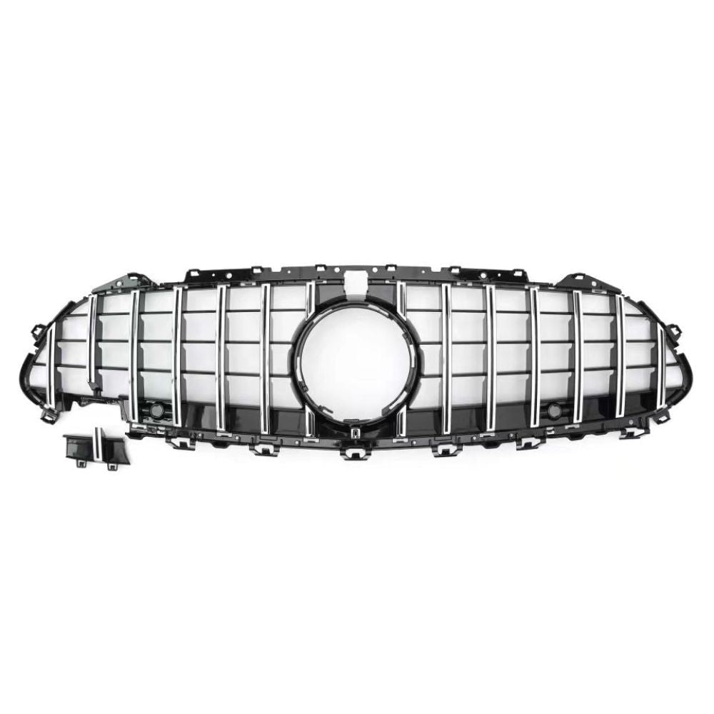 2019+ Mercedes-Benz Cls-Class Gtr Style Front Grille | W257 Facelift Chrome Silver Grilles